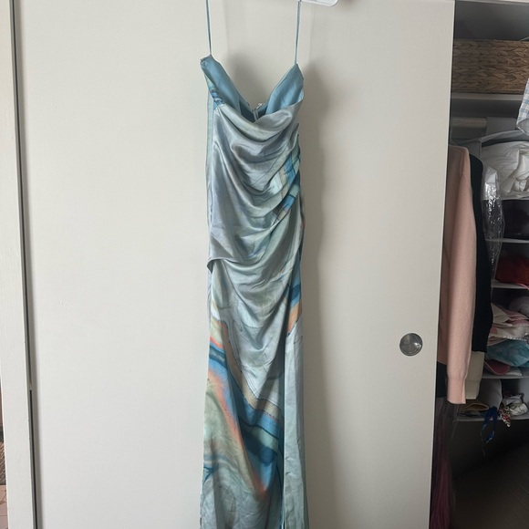 Jonathan simkhai size 0 laguna marble print dress - Picture 6 of 9